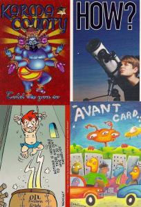 (219) 4 Australian AVANT Advertising Postcards (Group C)	