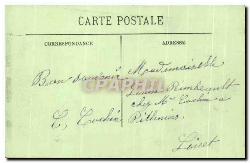 Old Postcard Boulogne Sur Mer Marguet bridge