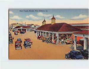 Postcard New French Market, New Orleans, Louisiana