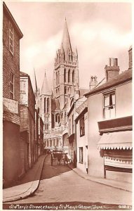 St Mary's Street showing St Mary's Chapel Truro United Kingdom, Great Britain...