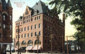 Masonic Temple - Burlington, Vermont