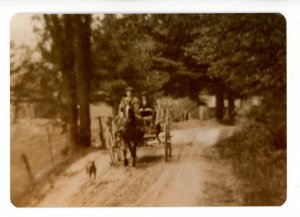 VT - Arlington. Coming from Town, 1917. Repro of Real Photo- Not a Postcard