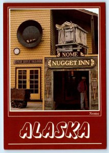 NOME, Alaska AK ~ Gold Dust Saloon NUGGET INN Hotel 4x6 Postcard