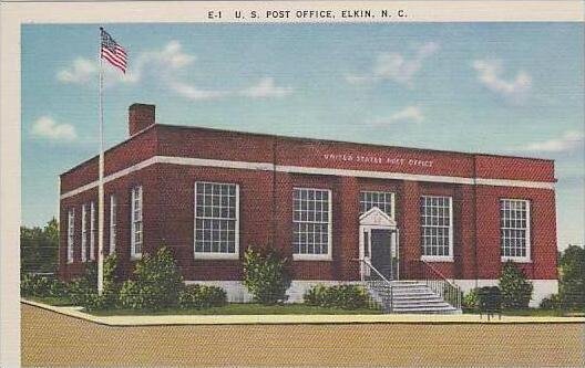 North Carolina Elkin U S Post Office