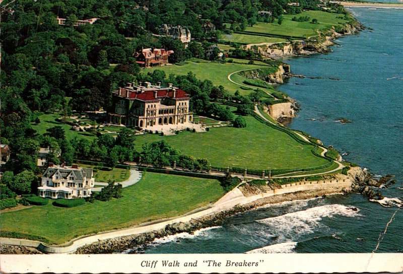 Rhode Island Cliff Walk and The Breakers