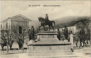 CPA Ajaccio Statue de Napoleon 1er CORSICA (1077563)