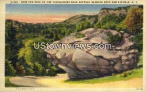 Nose-End Rock in Linville, North Carolina