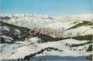 Postcard Modern Pirineos Orientales La Molina Capilla Super Molina
