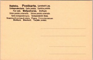 Beautiful Nude Risque Woman Erotic Pose Early Postcard