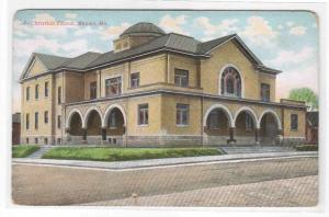 Christian Church Mexico Missouri 1910c postcard