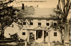 VT - Chester Depot. Old Stone House