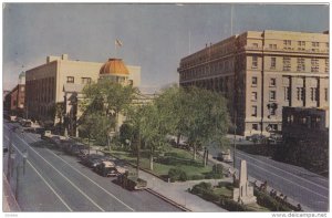 City Hall, County Court House, Federal Court House, EL PASO, Texas, 40-60's