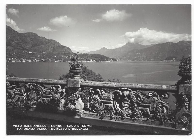 RPPC Villa Balbianello Tremezzo Bellagio Lago di Coma