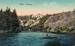 Czech Republic Tábor Klokoty Vintage Postcard 06.88