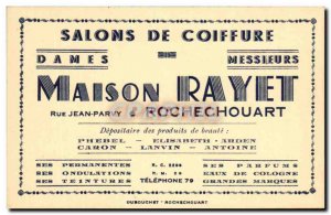 Business Card Salons Beauty Ladies House Rayet Rue Jean Parvy Rochechouart Ha...