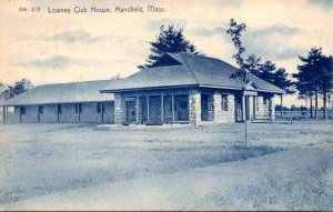 Massachusetts Mansfield Lowney Club House 1909