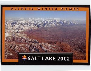 Postcard Olympic Winter Games Salt Lake 2002, Salt Lake City, Utah