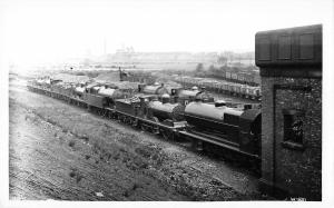 B99567 victoria house southport lancs real photo  railway  train  uk