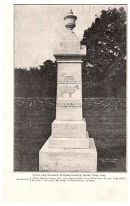 Connecticut   Central Village Gurdy Cody  Monument