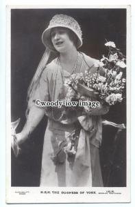 r2011 - Duchess of York , Elizabeth Bowes-Lyon wife of King George VI - postcard