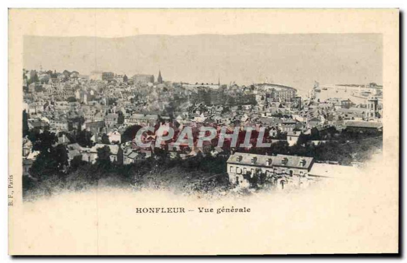 Postcard Old Honfleur Vue Generale