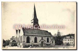 Postcard Duclair Old Church