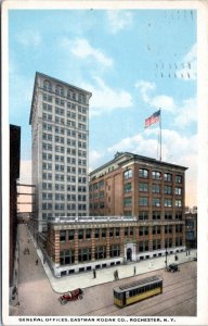 Postcard NY Rochester - General Offices Eastman Kodak Company