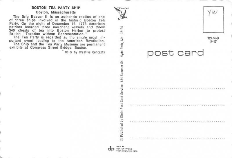 Brig Beaver II - Boston Massachusetts