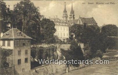 Munster und Pfalz Basel Swizerland 1912 