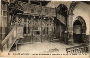 CPA LANNION - Intérieur de la Chapelle de Notre Dame de Kerfons (230339) 