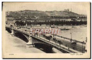 Old Postcard Lyon Pont Gallieni