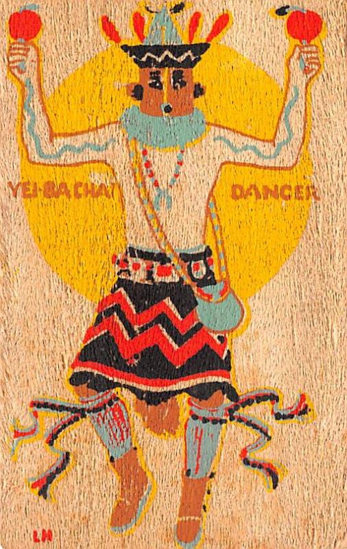 Yei Bachai Dancer of the Navaho Indians 1944