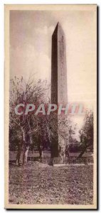 Old Postcard Egypt Egypt Heliopolis The obelisk