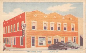 F92/ Albany Kentucky Postcard c1940s New Smith Hotel Wolf Creek Dam