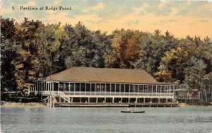 J23/ West Depere Wisconsin Postcard c1910 Pavilion at Ridge Point  2