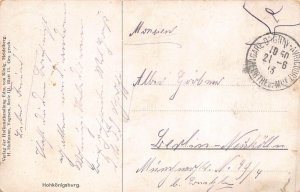 L125 France 1913 Hohkoenigsburg, Orschwiller Castle vintage postcard