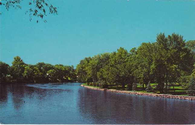 McNaughton Park on St Joseph River - Elkhart IN, Indiana