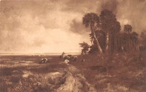 Bringing Home the Cattle - Thomas Morgan Albright Art Gallery, Buffalo, NY US...