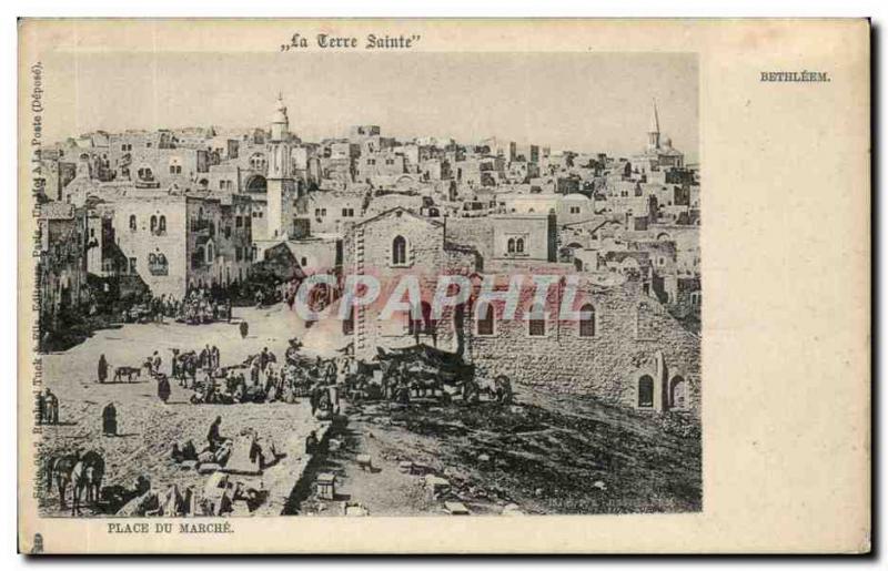 Palestine - Bethlehem - Bethlehem - The Holy Land - the Place Marche - Old Po...