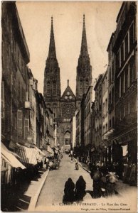 CPA Clermont-Ferrand La Rue des Gras FRANCE (1288646)