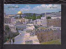 Wailing Wall,Jerusalem,Israel Postcard BIN 