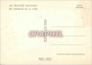 Postcard Modern Castles of Loire Provinces Francaises