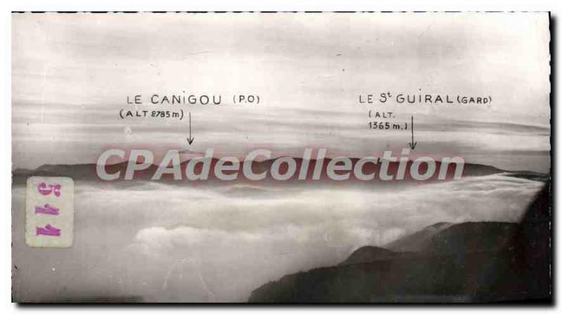 Postcard Modern Cevennes Tourist Massif De L'Aigoual