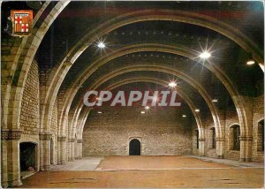 Postcard Modern Gothic Quarter Barcelona Hall Tinel