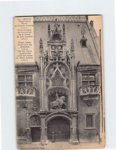 Postcard Ducal Palace Small and big entrances, Nancy, France