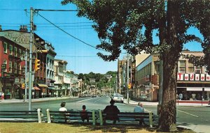 Northampton St Easton PA Vintage Postcard 1965 The Scheller Co. Downtown Scene