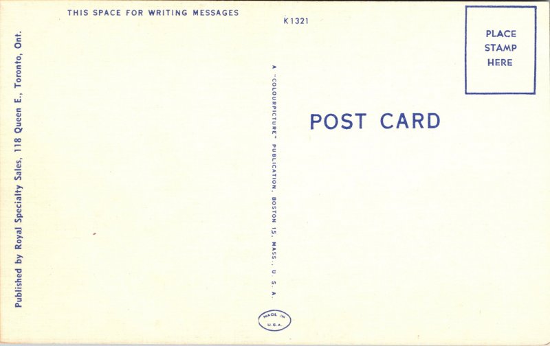 Postcard CAN Toronto Casa Loma