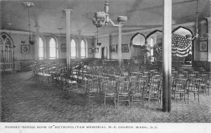 Washington DC Metropolitan Memorial ME Church Sunday School Room PC AA109933
