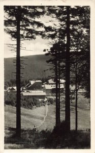 Vintage Jeseníky ervenohorské Sedlo Mountain View Postcard 1901-1907