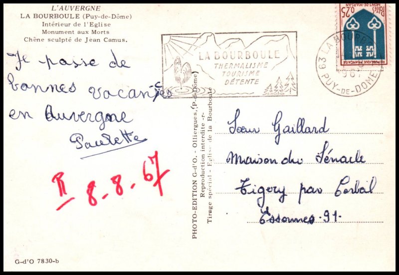 La Bourboule,L'Auvergne,France BIN